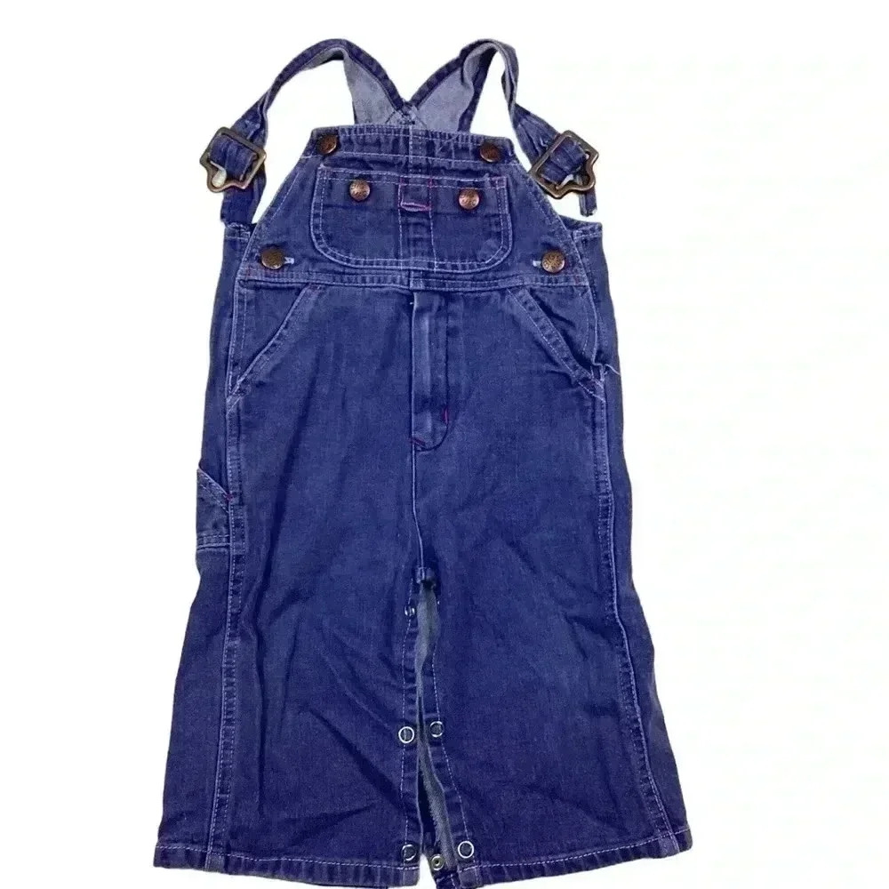 Vintage Big Mac denim overalls